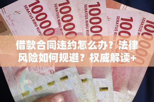 武汉借款合同违约怎么办?法律风险如何规避?权威解读+实用指南 武汉借款合同违约怎么办?法律风险如何规避?权威解读+实用指南