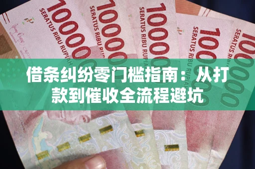 武汉借条纠纷零门槛指南：从打款到催收全流程避坑